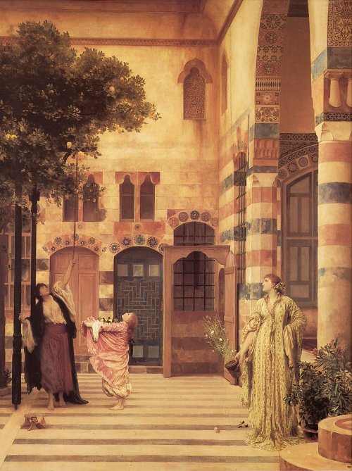 Frederic Leighton Old Damascus  Wandbild